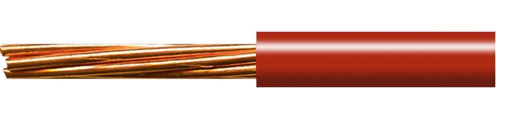 Tycab Lighting Wire .5mm Red Solid V105 Single