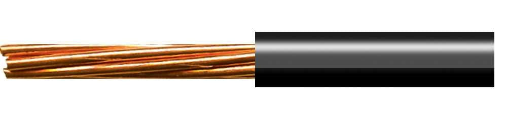 Tycab Conduit Wire 1mm PVC Black
