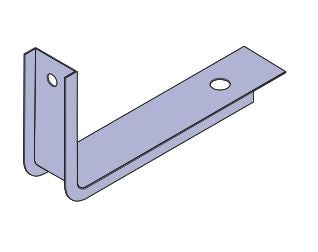 Cable Tray Wall Bracket 225mm Galvabond