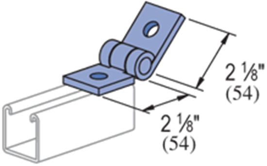 Adjustable Hinge Welded P1843 HDG