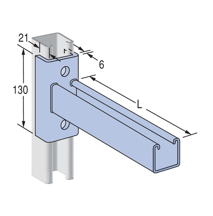 Cantilever Bracket P2234H HDG