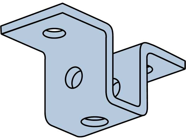 U Shape Ftg P2682Z Zinc Plated