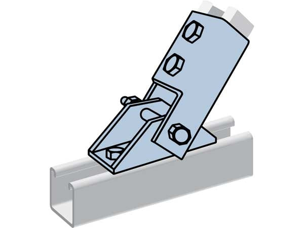 Brace Adjustable P2815 Zinc Plated