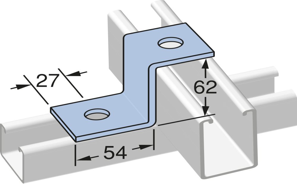 Z Shape Ftg P5545H 62 x 54mm