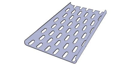 Light Duty Cable Tray RE 450mm Galvabond