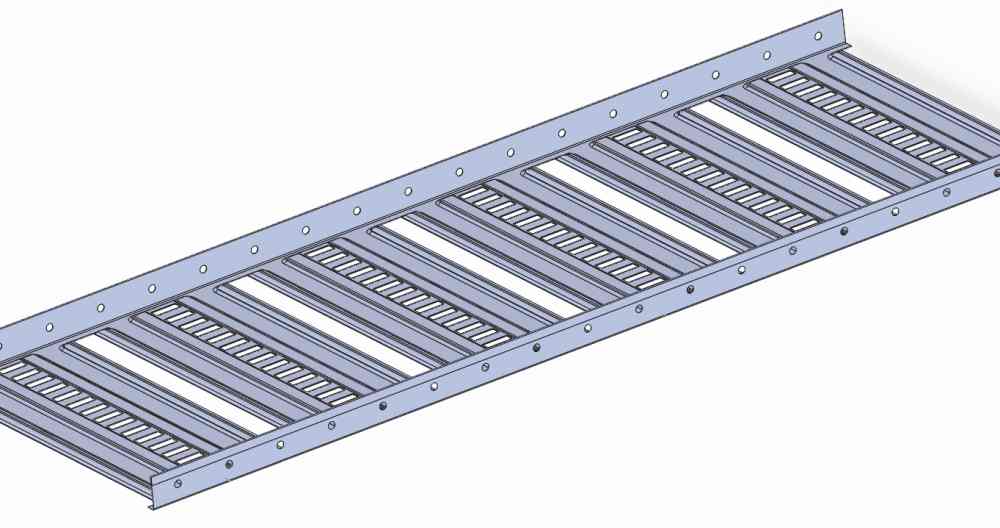 Cable Tray UT1 175mm Galvabond