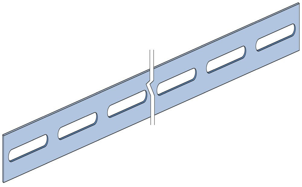 Radius Plate UT1RP1 100mm Zinc Galvabond