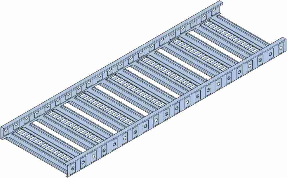 Cable Tray UT3 600mm Galvabond