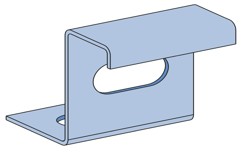 Hold Down Bracket UT3HDB 150mm Galvabond