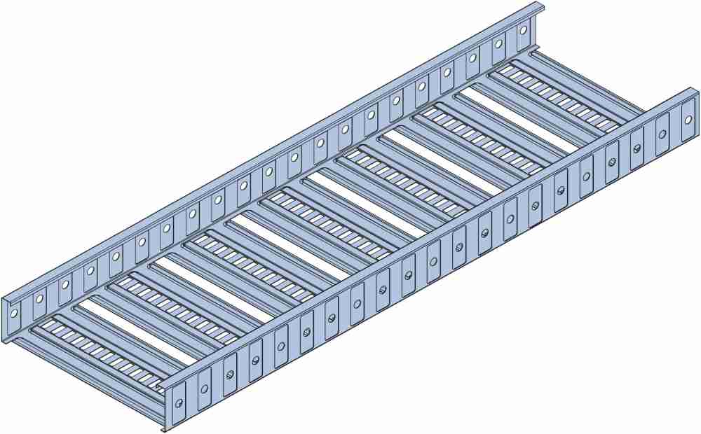Cable Tray UT5 600mm Galvabond