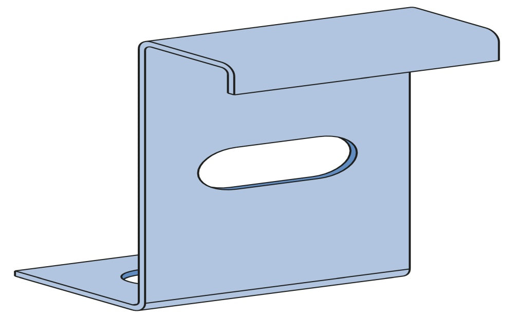 Hold Down Bracket UT5HDB 150mm Galvabond