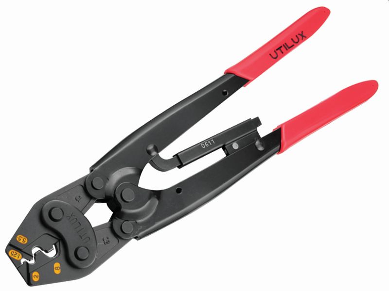 Crimp Tool Ratchet Type .5-10mm for Unins Cu Lugs