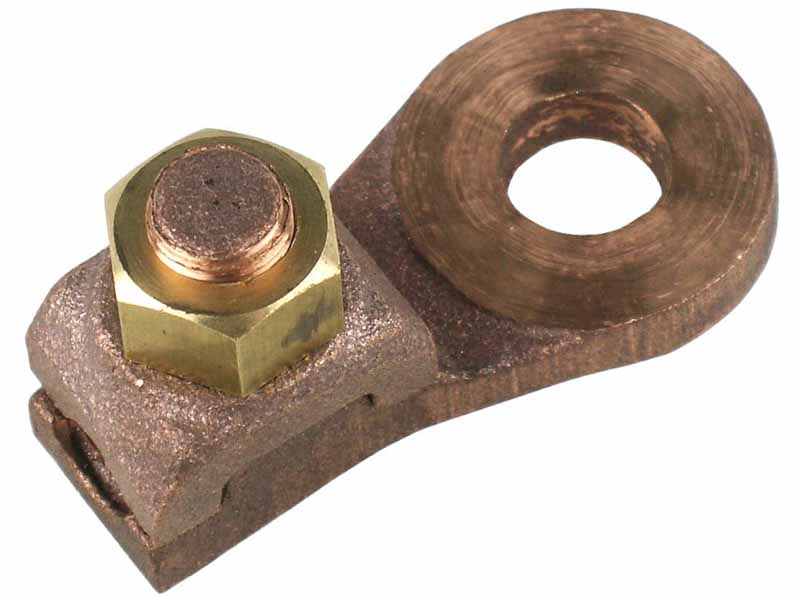 Cast Copper Lug 25-35mm M10 Hole