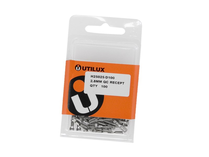 QC Terminal 2.8mm Brass (Pkt100)