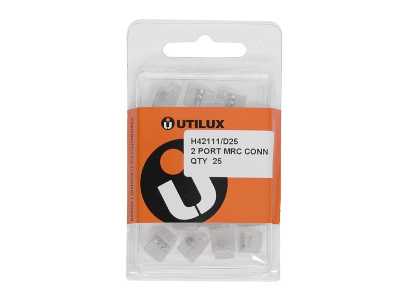 Connector Moisture Resistant 2Port (Pkt25)