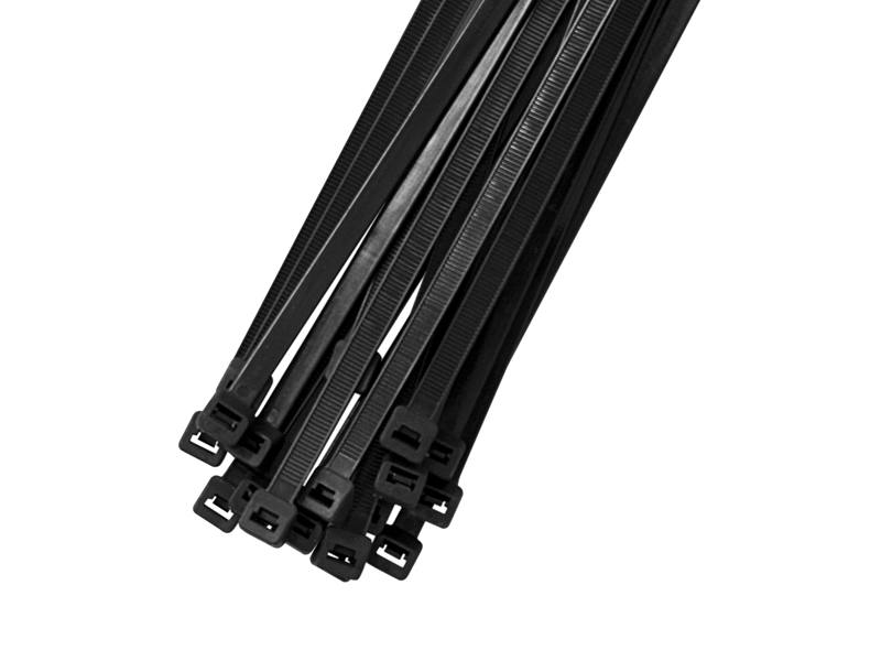 Cable Tie 160mm x 4.8mm Black (Pkt100)