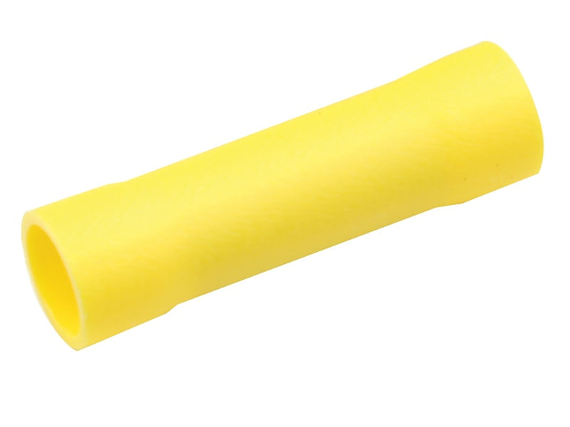 Full Insulated Crimp Link Yellow Long (Pkt25)