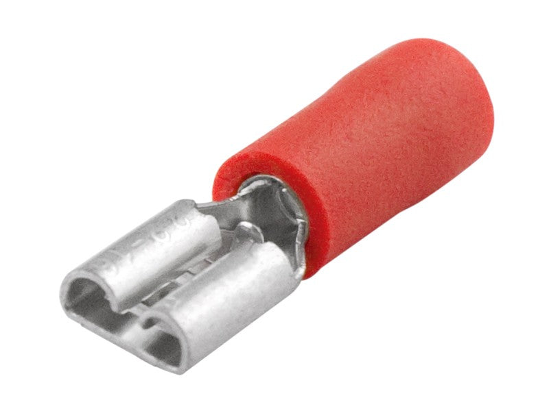 Supergrip QC Terminal 4.8mm Red (Pkt25)