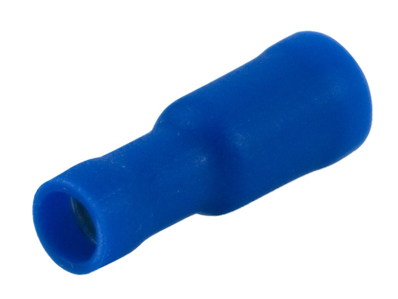 Pre-Insulated Bullet Female Connector Blue (Pkt25)