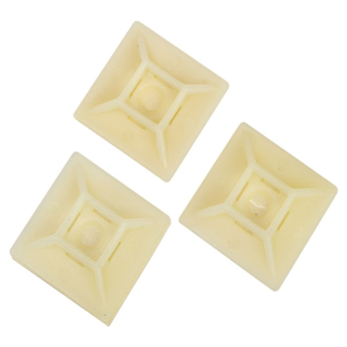 Cable Tie Mount 19mm x 19mm Pkt 100