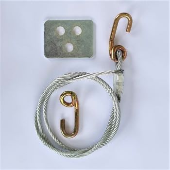 V.LOCK Seismic Brace 5mm x 3m with Hook Brackets
