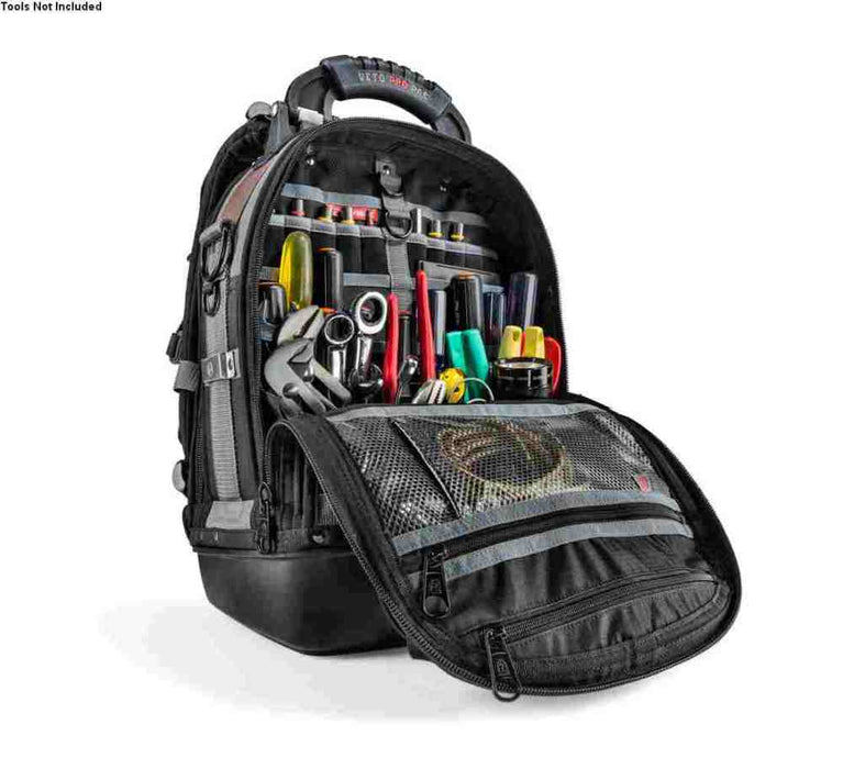 Tech Pac Back Pack Tool Bag Black