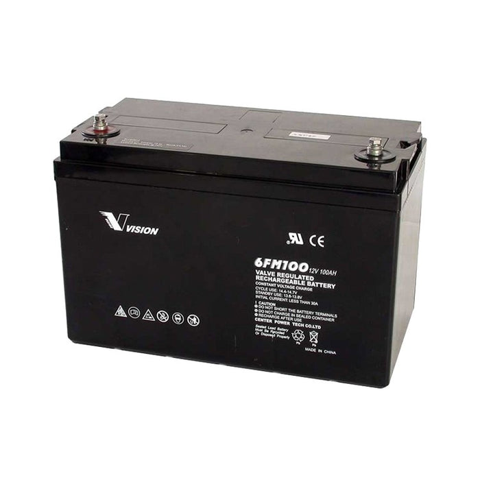 VRLA Battery 12V 100Ah Rnd Terminal