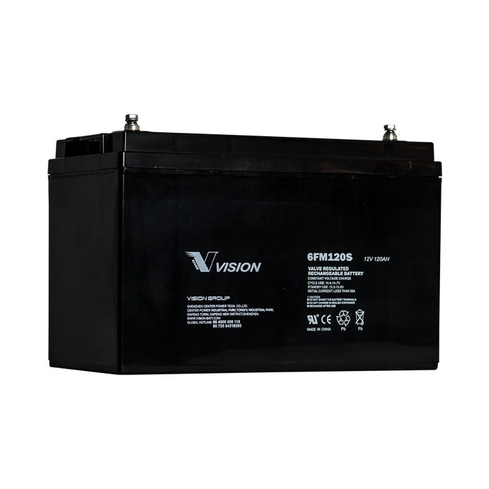 VRLA Battery 12V 120Ah Rnd Terminal