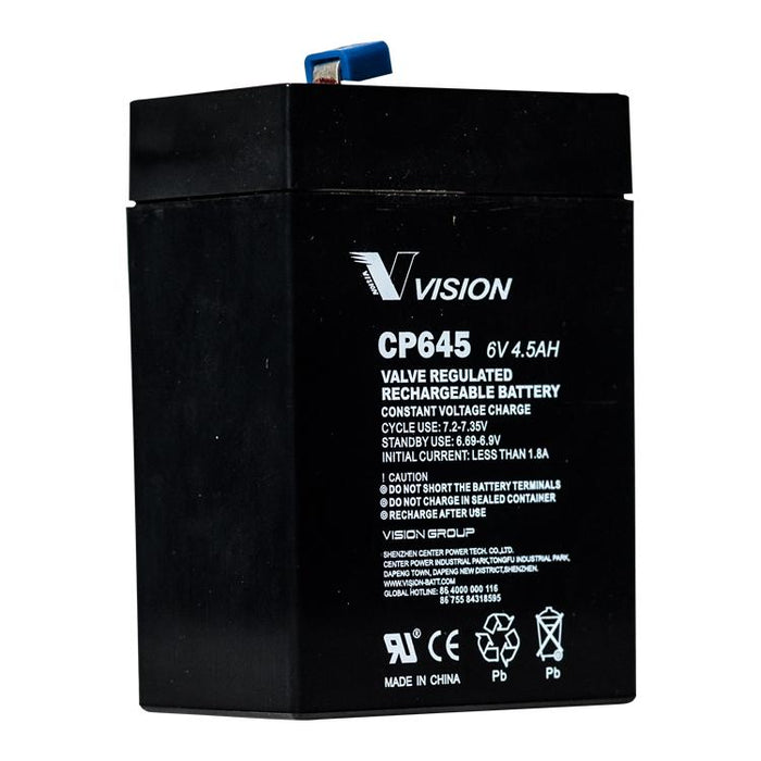 Sealed Lead Acid Battery 6V 4.5Ah