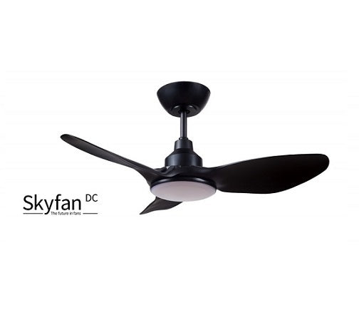 Skyfan DC Sweep Fan 900mm 3 Blade 20W Dimming LED Black