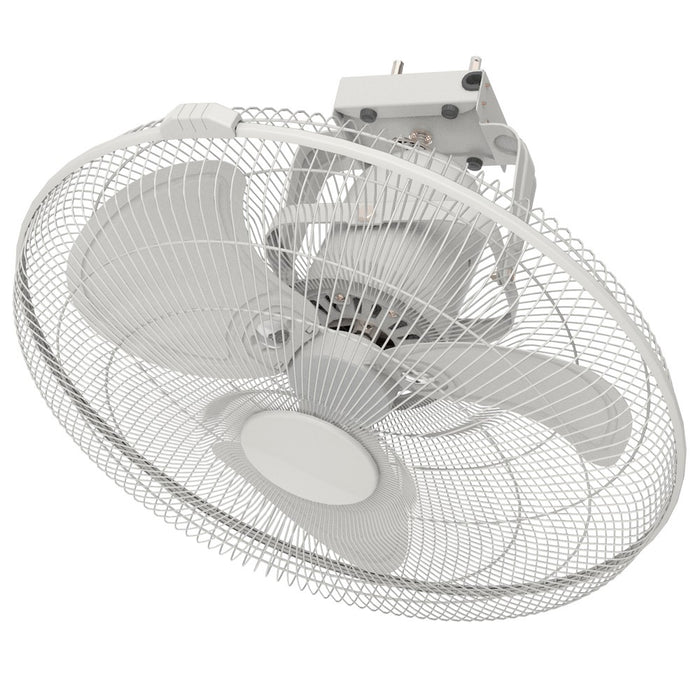 Orbital Fan 450mm Oscillating Ceiling Mount White