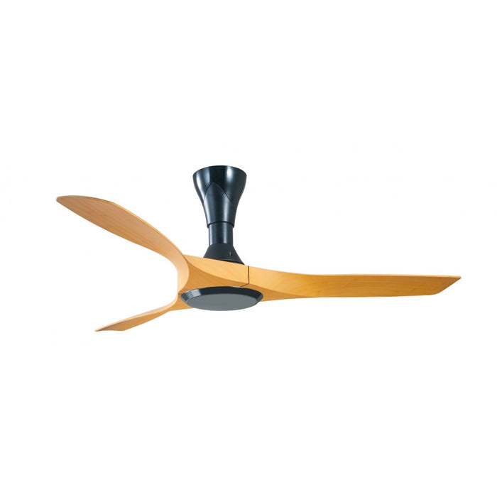 Seattle DC Sweep Fan 1400mm 3 Blade Remote Control Light Oak