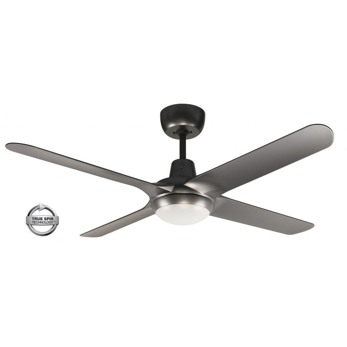 Spyda Sweep Fan 1250mm 4 Blade LED Titanium