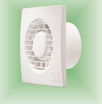 Punto Filo Slimline 11125 Fan 150mm with Backdraught
