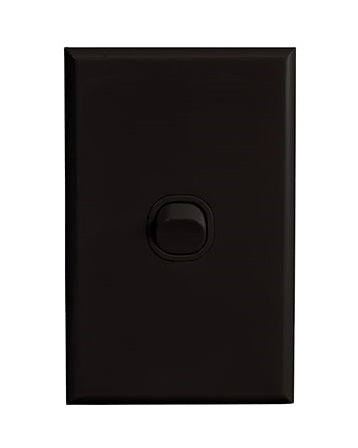 Home Logix Switch Single Black