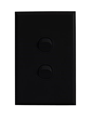 Home Logix Switch Double Black