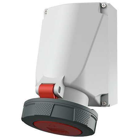 Ceeform Socket Outlet 63A Red 5Pin Surface Mounting IP67