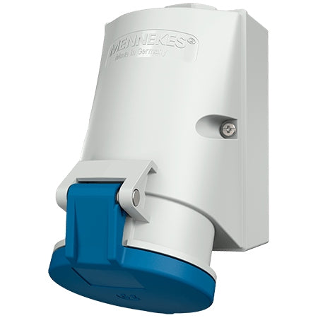 Ceeform Socket Outlet 32A Blue 3Pin Surface Mounting IP44