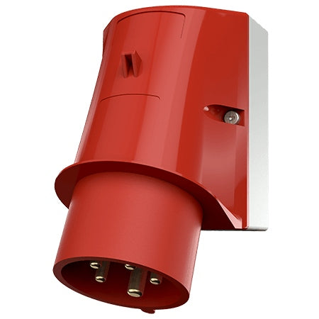 Ceeform Appliance Inlet 32A Red 5Pin Surface Mtg IP44