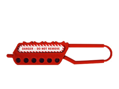 Lotomaster Hasp Heavy Duty Nylon 80mm Jaw 6 x 9mm Holes