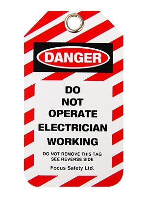 Lotomaster Lockout Tag - Out Of Service - Each