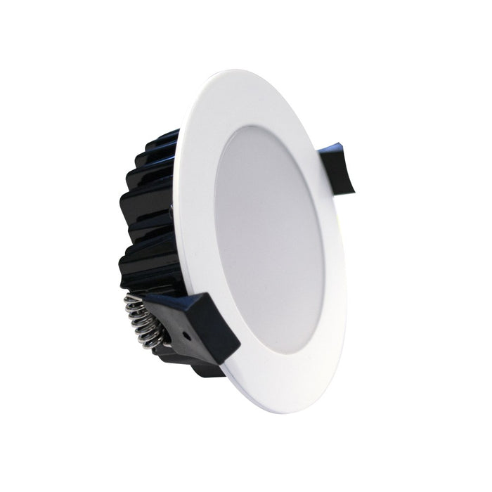 McQueen Downlight LED 8W 3k 750lm Dim 90mm cutout Wh IP44