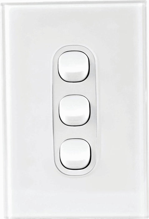 Metro Switch Triple 16A White