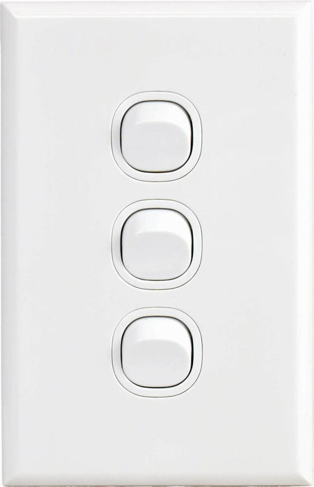Home Logix Switch Triple White