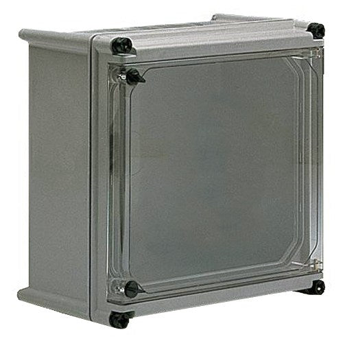 APO71BTC Enclosure 370 x 300 x 175mm Clear Lid