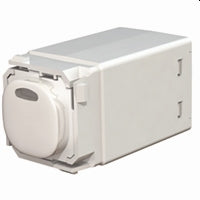 Logix S88 Push Button Dimmer Module 450W White