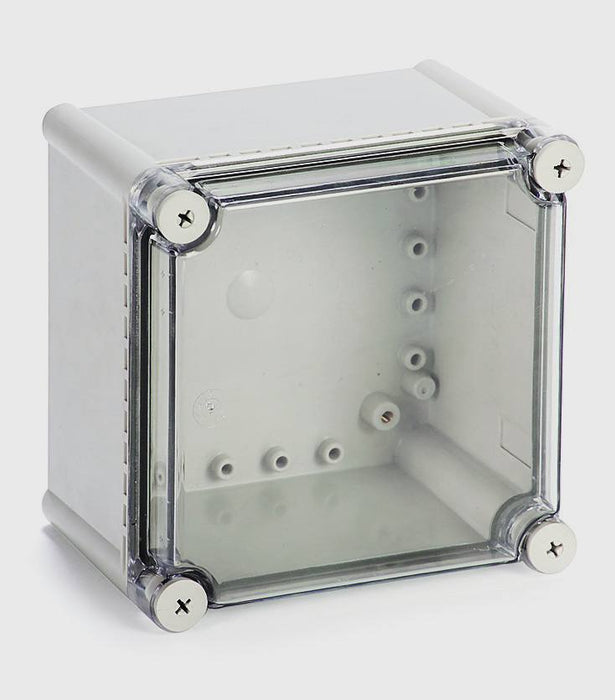 Hibox DSAT DON2 ABS Enclosure 190x190x130mm Transparent