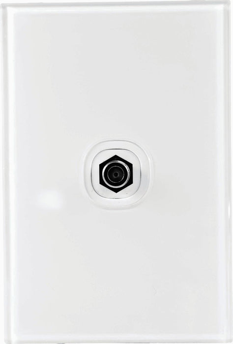 Fusion TV F to F Outlet Single