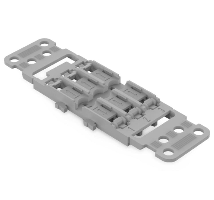 Mounting Carrier 3Way Strain-Relief & Snap-In Mounting Foot