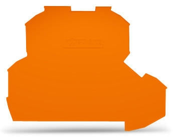 TOPJOB End Plate 2.5mm Double Deck Orange